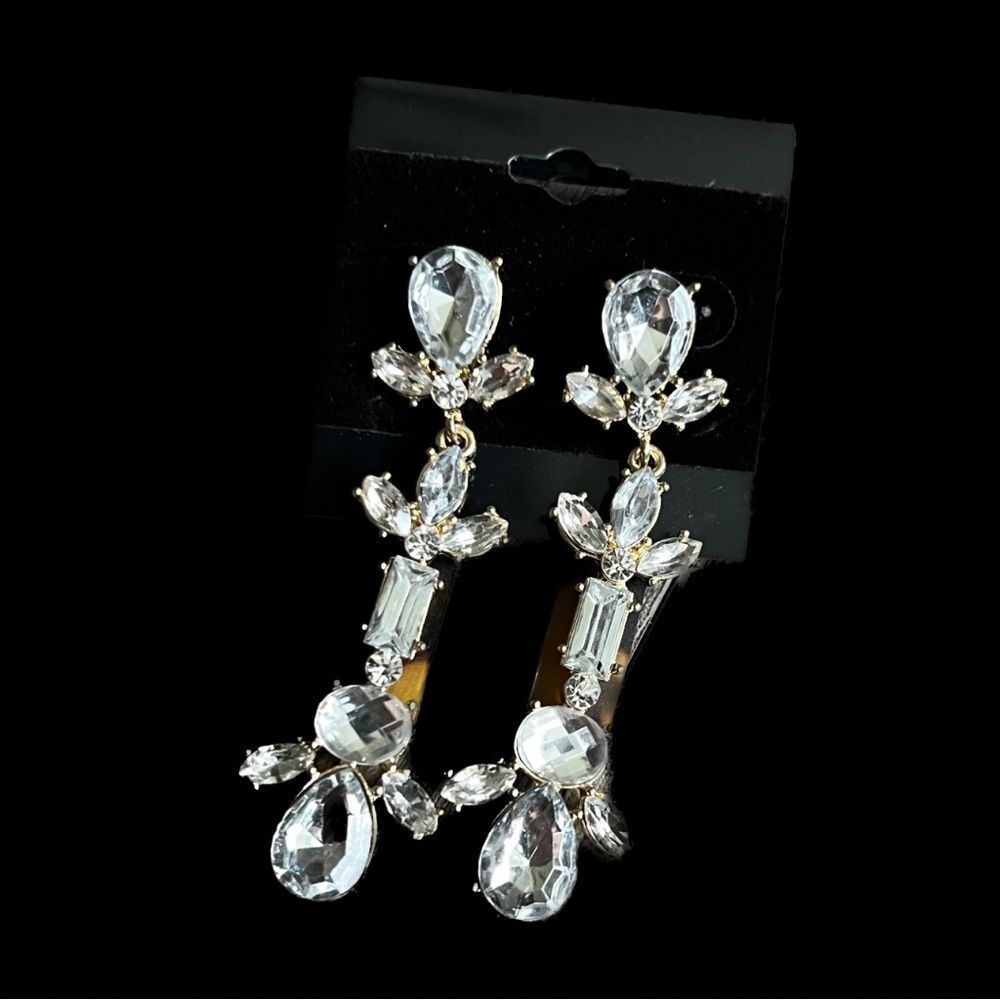 Oversized statement earrings